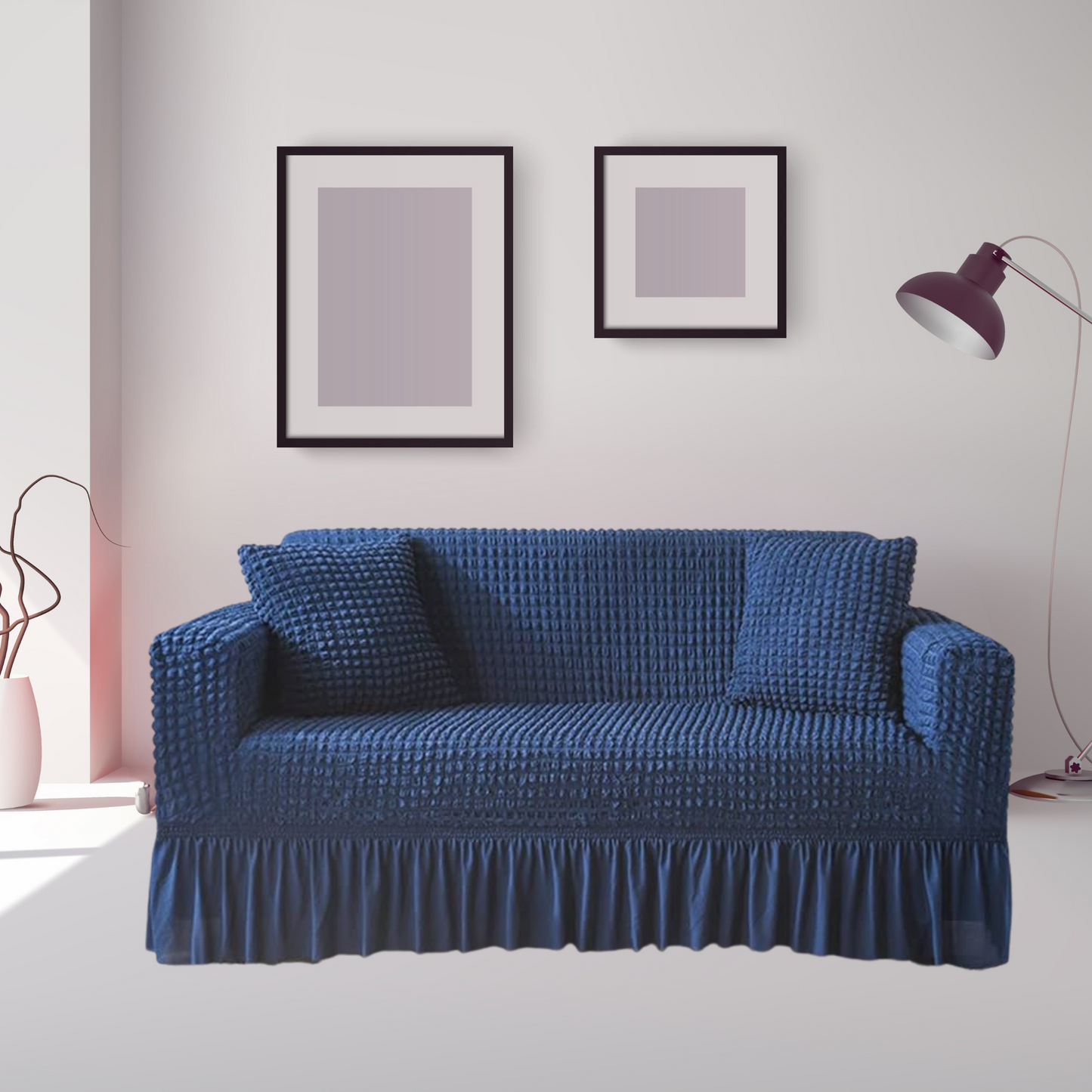 Persian Sofa Cover - Blue