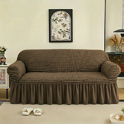 Frill Style Bubble Stuff Sofa Cover