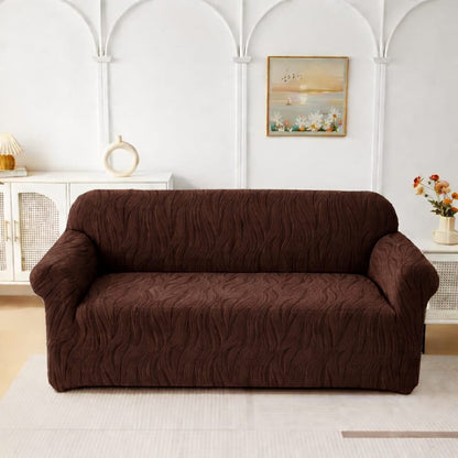 FITTED ZEBRA VALVET SOFA COVER