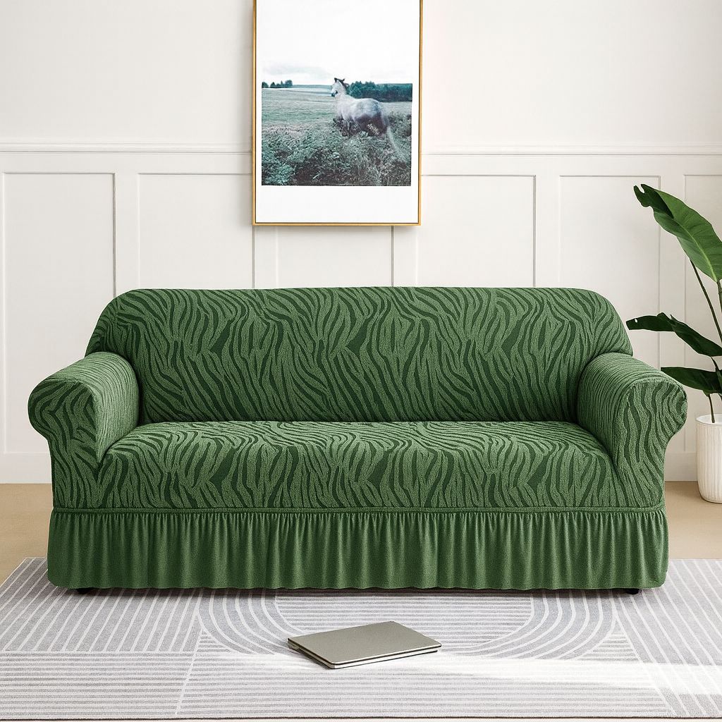 ZEBRA VALVET SOFA COVER NEW
